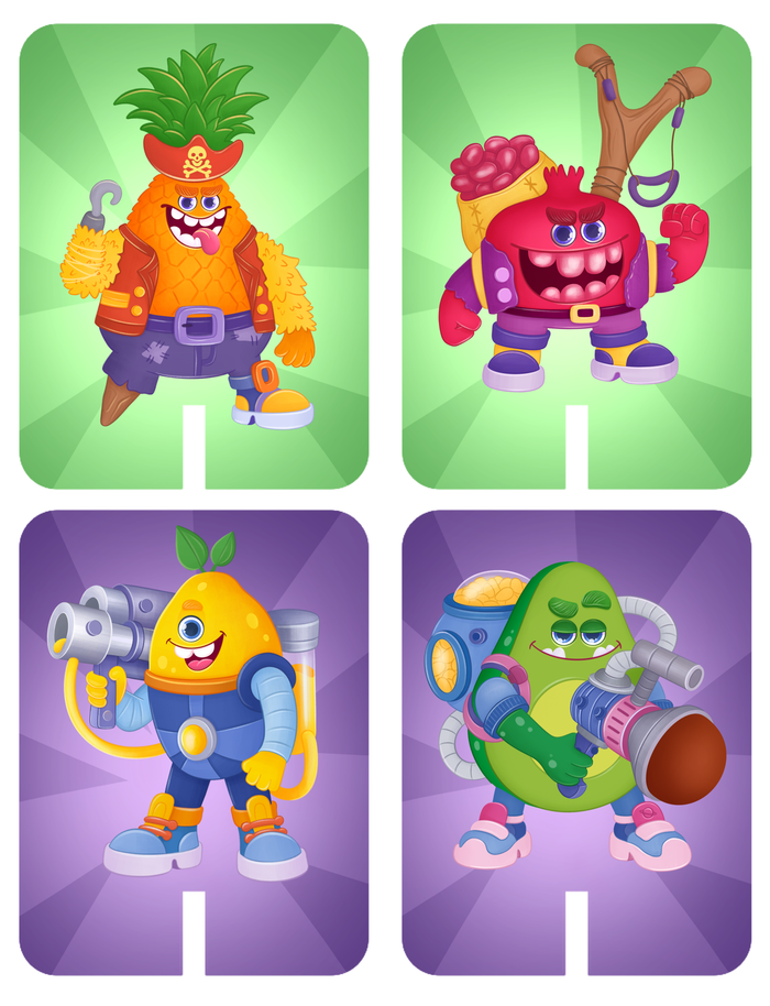 Персонажи настольной игры