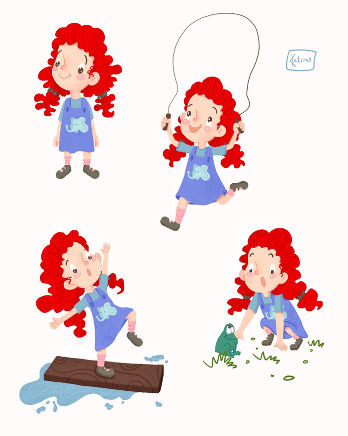 озорная девочка