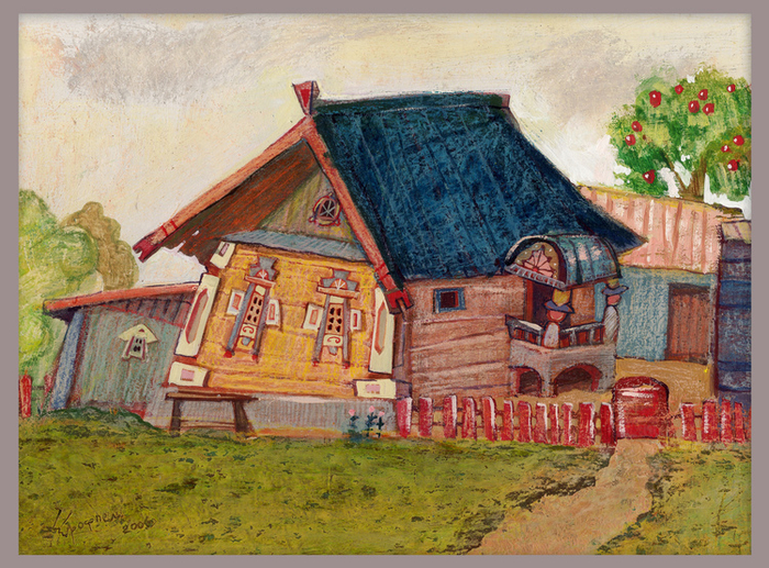 Эскиз к м/ф "Ну вот ещё!" ( Студия Пилот, 2007 год)