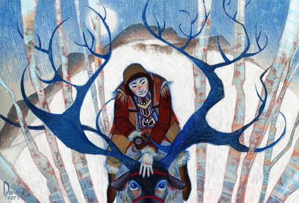 Снег и деревья