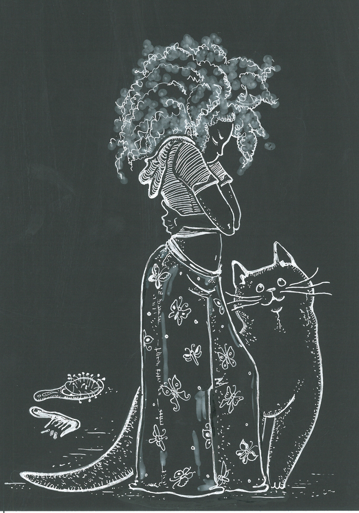 Изабель дуется