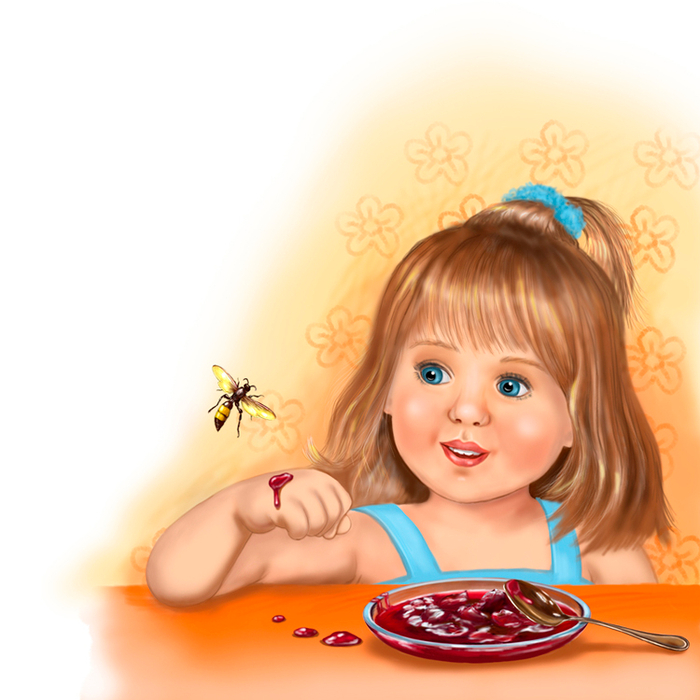 угощайся, оса, варенье вкусное!