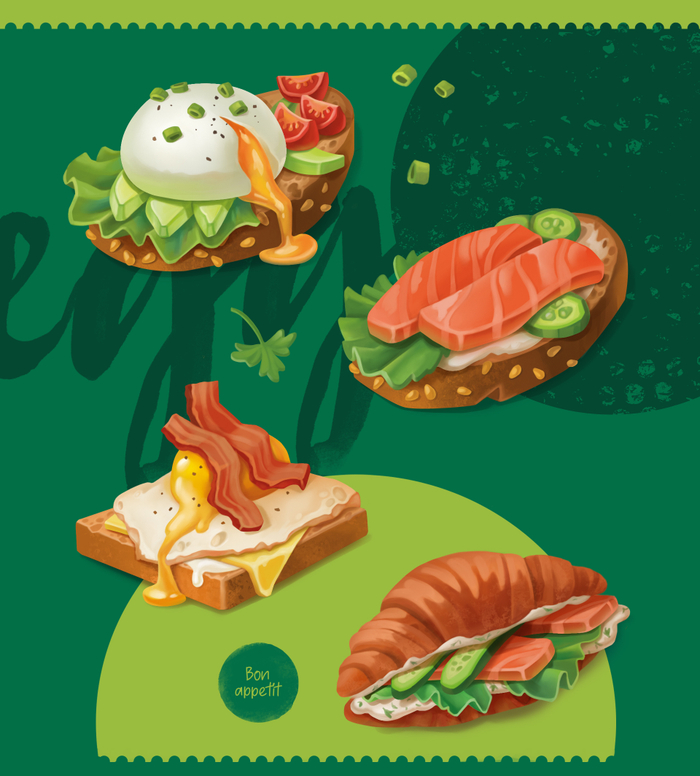 Сэндвичи для карточной игры