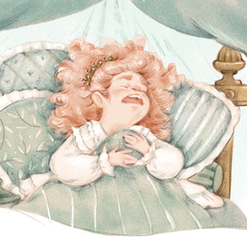 Иллюстрация для книги Елены Ульевой   "Полезные сказки для хорошего сна" 