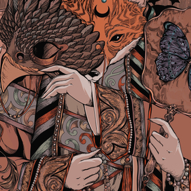 Лиса и Ворон. Маска