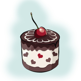 Пироженное шоколадное