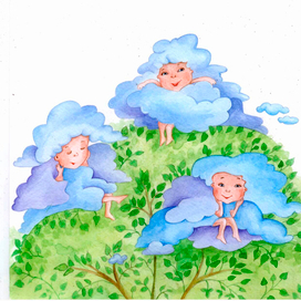 хмаркі на вярбе