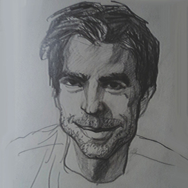 Портрет по фото. Заккари Куинто.