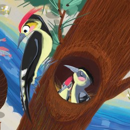 Бобры и дятлы