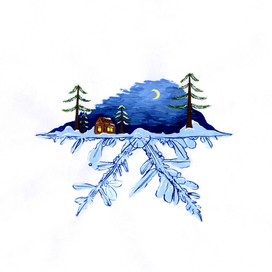 Зимняя вода