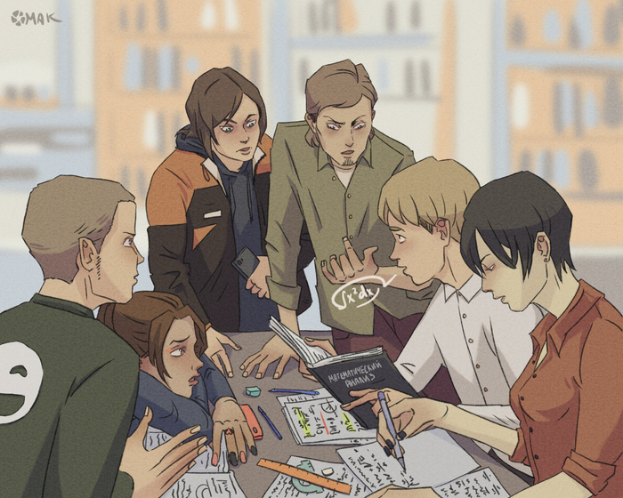 Attack on titan: students