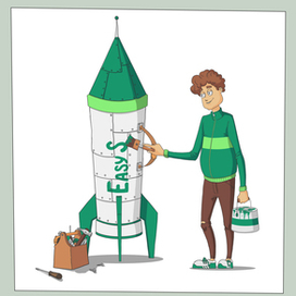 Комикс на конкурс от "EasyStart"