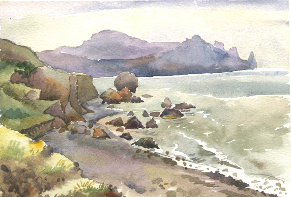 Море, камни