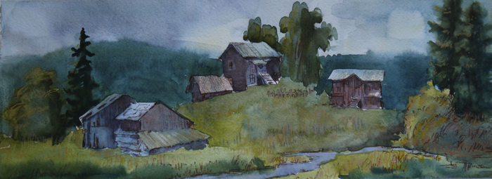 Домики в Карелии