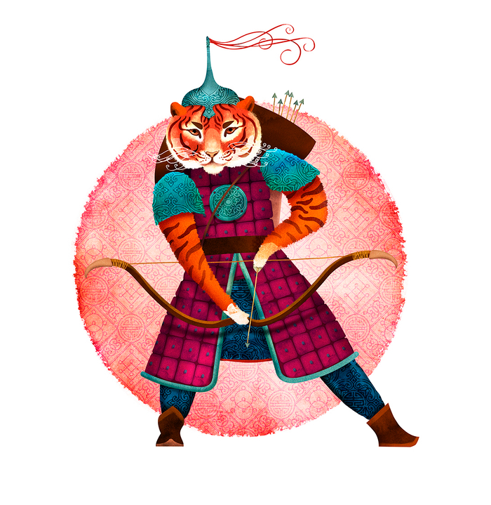 животные восточного календаря. Тигр.