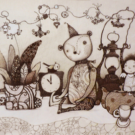 мишка и все все все