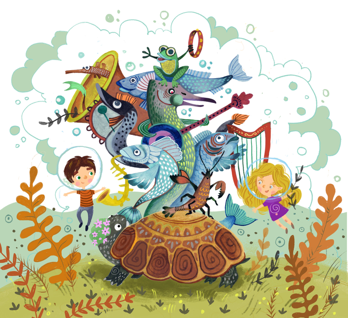 Иллюстрация к детской книге