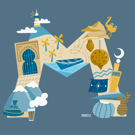 М - значит Марокко