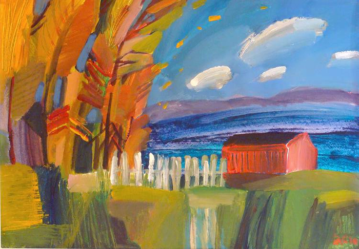 Теплая осень в Вадсё