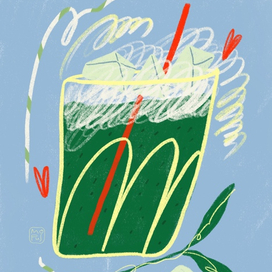 Матча латте 