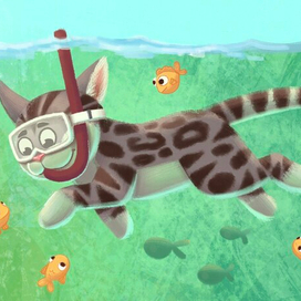 Кошачий снорклинг