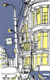 Ночной Кузнецкий мост