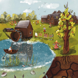 Как Сельа Батыр меч Ядыгара нашел