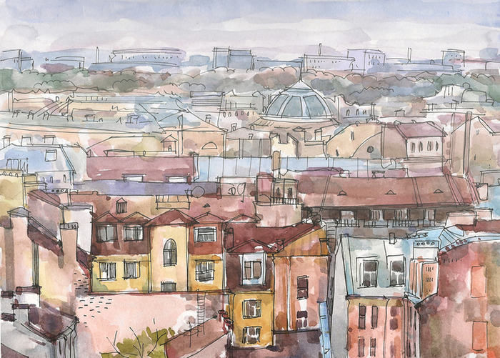 Крыши Питера