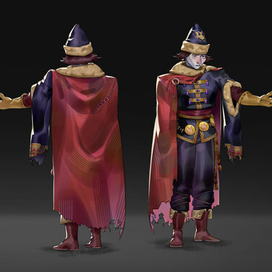 Концепт арт вампира в славянском сеттинге