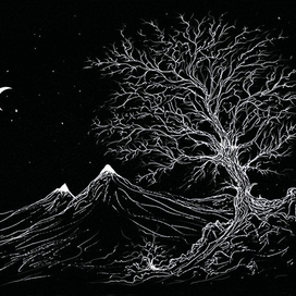 Ночь в горах