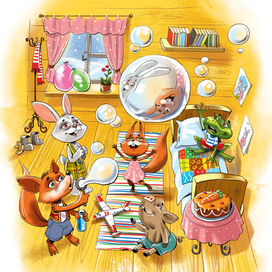 сказки о зайчике Пусе