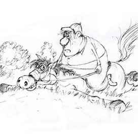 Пухлый всадник