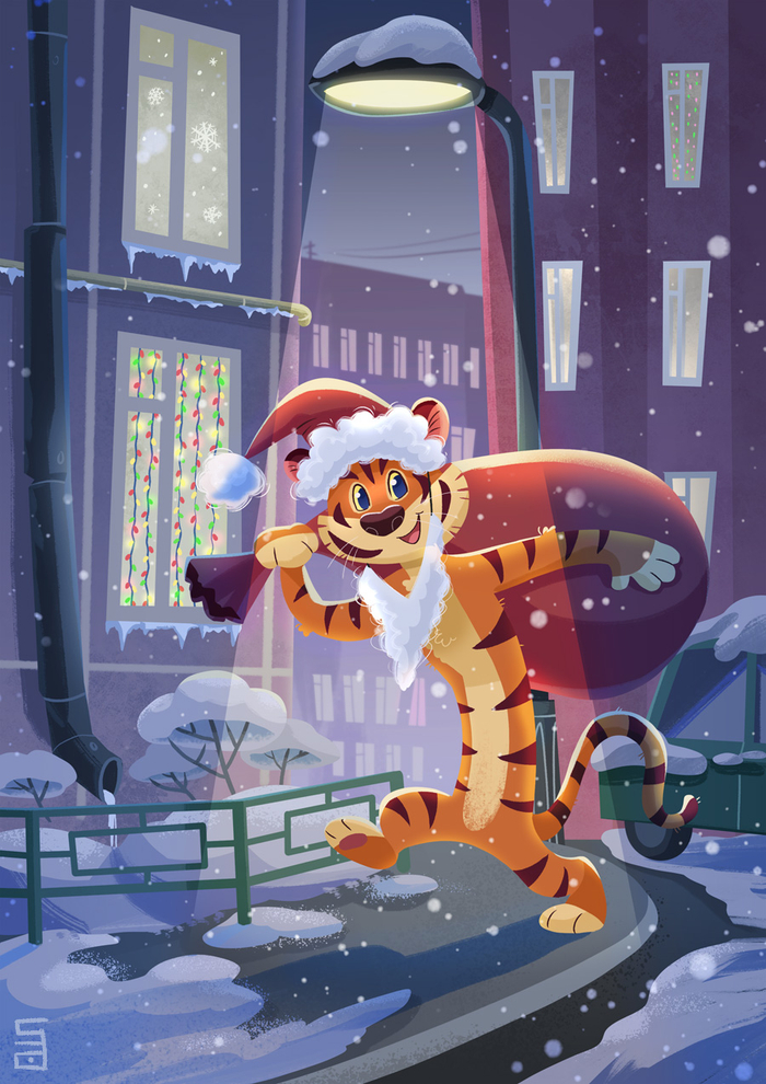 Полосатый Новый Год