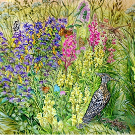 Механические птица и ящерица