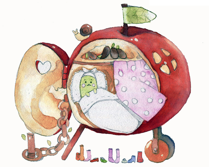 Яблочный домик