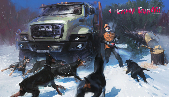 Елка. Новогодняя.