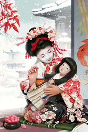 Угощение для куклы....