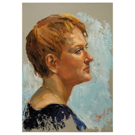 Этюд головы