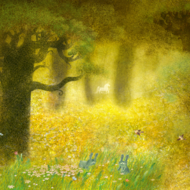 лес единорога