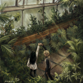 Танец в оранжерее