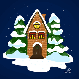 Рождественский домик