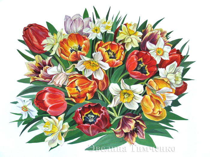 Весенние цветы