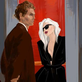 Пара в лифте 