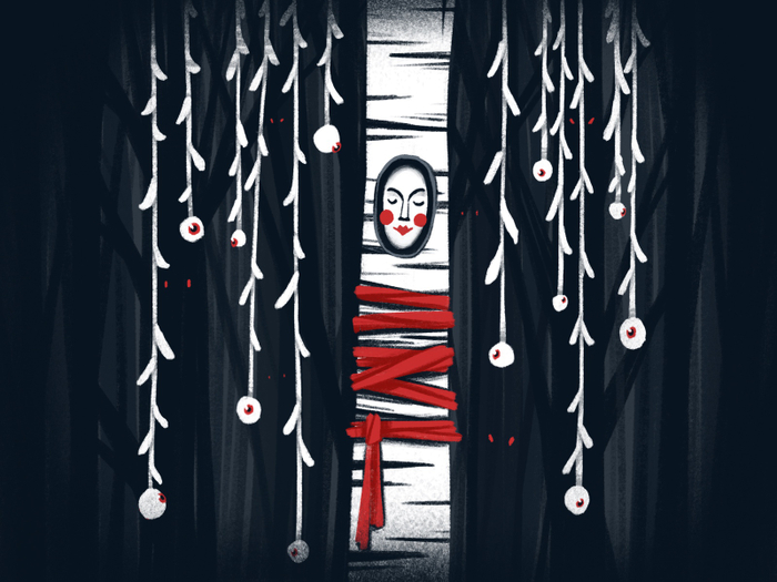 Лесной дух и странные яблочки