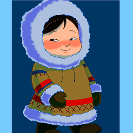 Девочка из Якутии