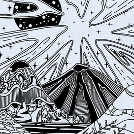 Инопланетный пейзаж