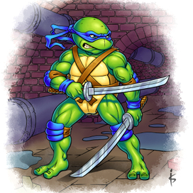 Леонардо фанарт