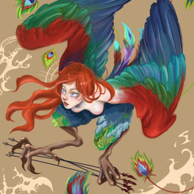 Птица Гамаюн.