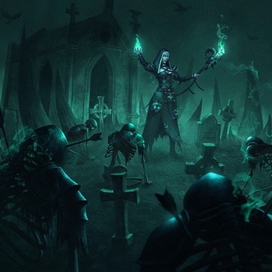 Иллюстрация к дарк фэнтези 