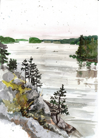 Вид со скалы